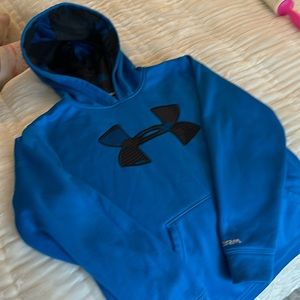 Under Armor boys royal blue hoodie